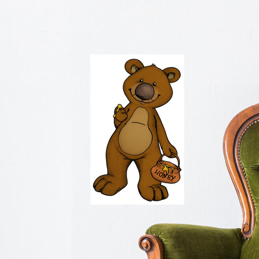 Bar Honig Bear Honey Wall Mural