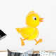Yellow Chicken Wall Decal