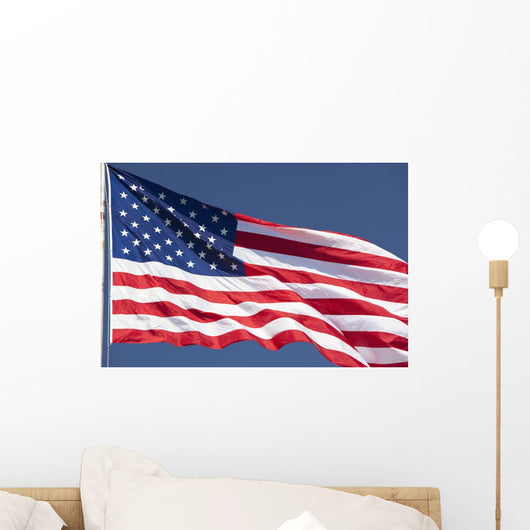 Flag Of The United States Of America Wall Mural