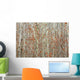 Spring Buds Against Birch Trees Wall Mural