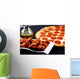pepperoni pizza and chicken wings combo Wall Mural