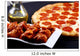 pepperoni pizza and chicken wings combo Wall Mural