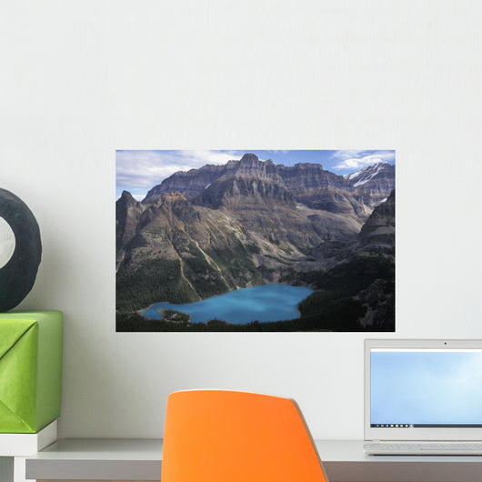 Lake O'hara In Canadian Rockies Wall Mural