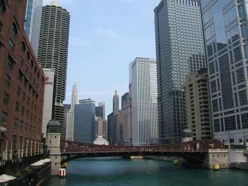 Chicago River Wall Decal Design 2