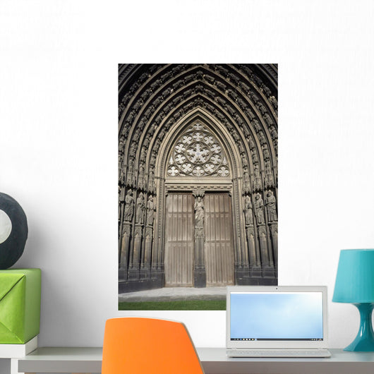 Doorway Of St Ouen Church Wall Mural