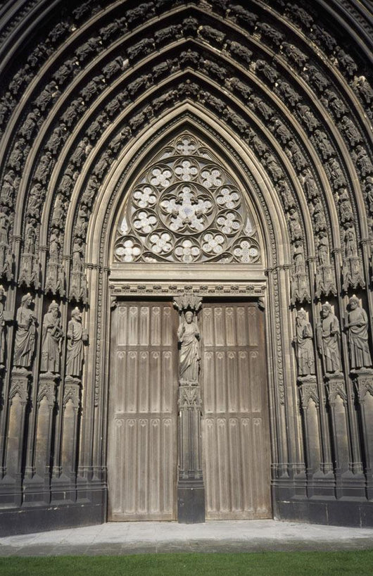 Doorway Of St Ouen Church Wall Mural