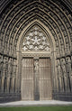 Doorway Of St Ouen Church Wall Mural
