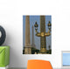 Eiffel Tower And Street Lights Wall Mural