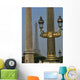 Eiffel Tower And Street Lights Wall Mural