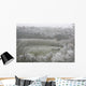 Morning Frost In December At Castelnau-Montratier Wall Mural