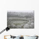 Morning Frost In December At Castelnau-Montratier Wall Mural
