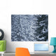 Pine Trees Covered In Snow, Les Arcs Wall Mural