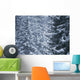 Pine Trees Covered In Snow, Les Arcs Wall Mural