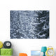 Pine Trees Covered In Snow, Les Arcs Wall Mural