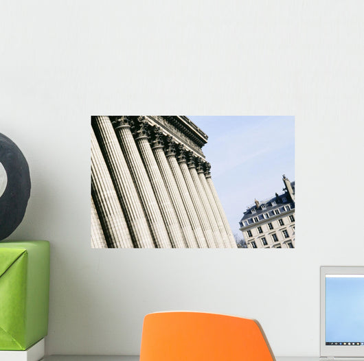 Townhouses And Ste Marie Madeline, Paris Wall Mural