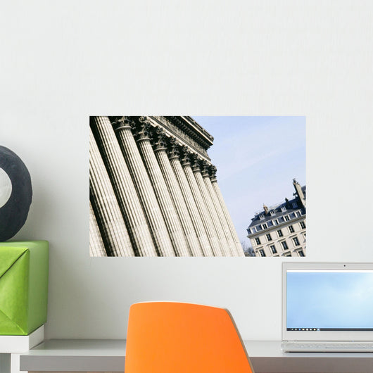 Townhouses And Ste Marie Madeline, Paris Wall Mural