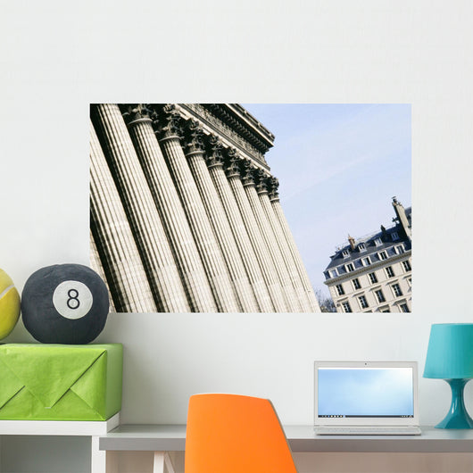 Townhouses And Ste Marie Madeline, Paris Wall Mural