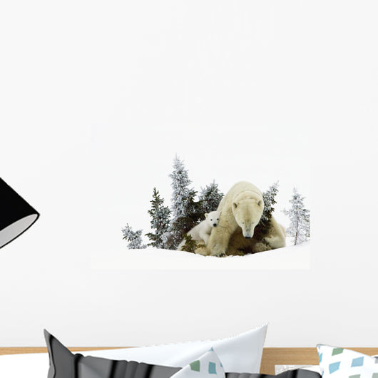 Polar Bears At Wapusk National Park Wall Mural