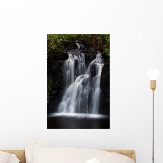 Dunvagan Castle Waterfall Wall Mural