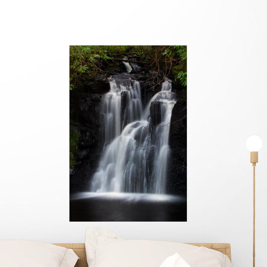 Dunvagan Castle Waterfall Wall Mural