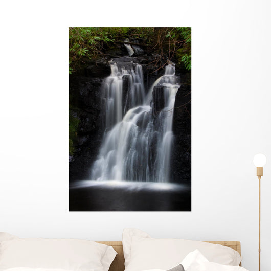 Dunvagan Castle Waterfall Wall Mural