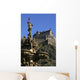 Edinburgh Castle And The Ross Fountain Wall Mural