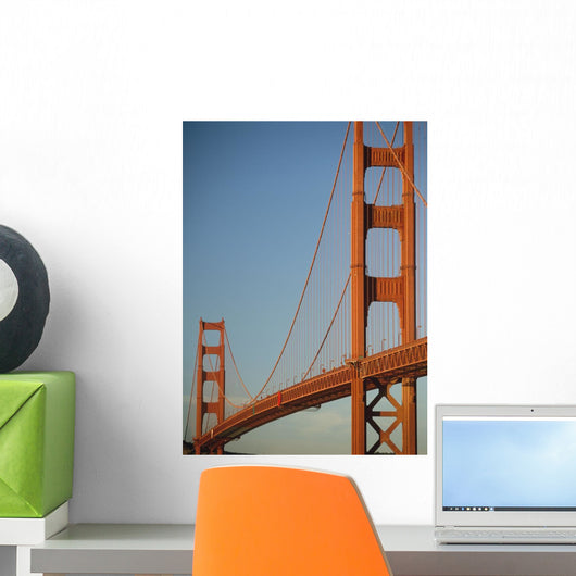 The Golden Gate Bridge At Dawn Wall Mural