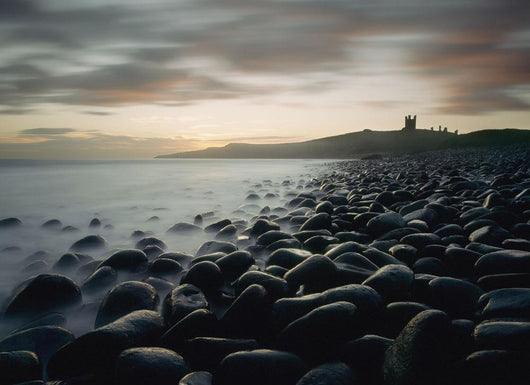 Dunstanburgh Castle At Dawn Wall Mural