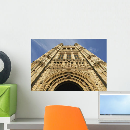 Victoria Tower At The Houses Of Parliament Wall Mural
