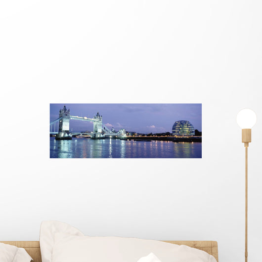 Tower Bridge And The Greater London Authority Building Wall Mural