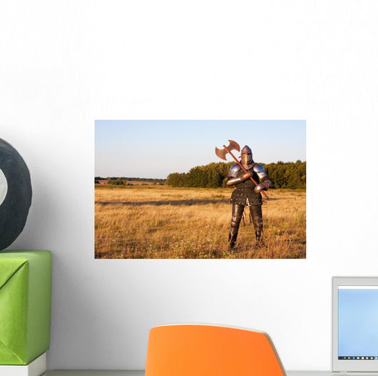 Medieval Knight Wall Mural