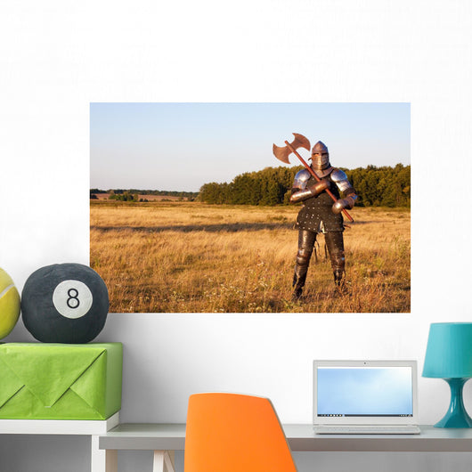 Medieval Knight Wall Mural