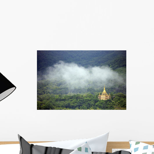 View From Phu Si Hill Wall Mural