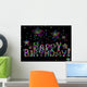 Happy Birthday Wall Mural