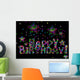 Happy Birthday Wall Mural