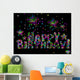 Happy Birthday Wall Mural