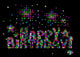 Happy Birthday Wall Mural