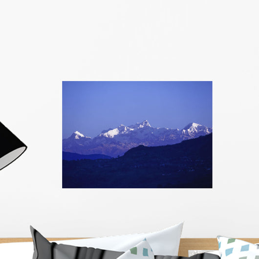 View Of The Himalayas Wall Mural