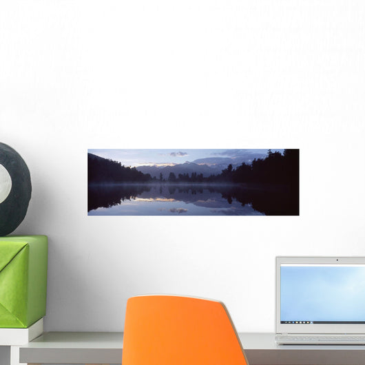 Lake Matheson At Dusk Wall Mural