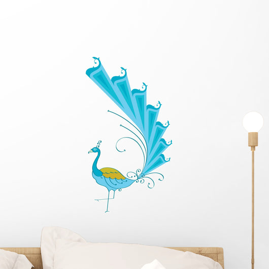 Peacock Wall Decal