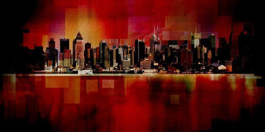 Manhattan Modern Art New Wall Decal