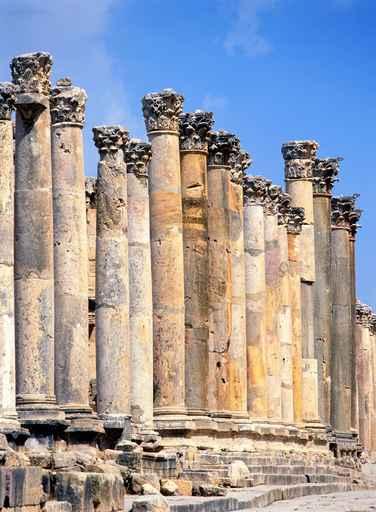 Cardo or Colonnaded Street Wall Decal