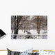 Snow In Central Park Wall Mural