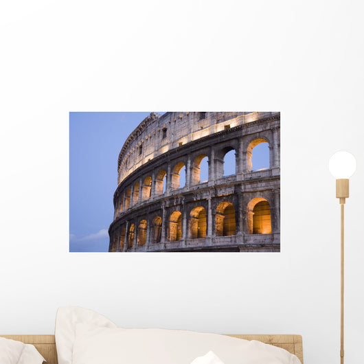 View Of The Roman Coliseum In Rome Wall Mural