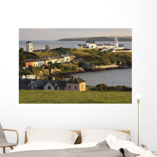 Roches Point Lighthouse In Cork Harbour In Munster Region Wall Mural