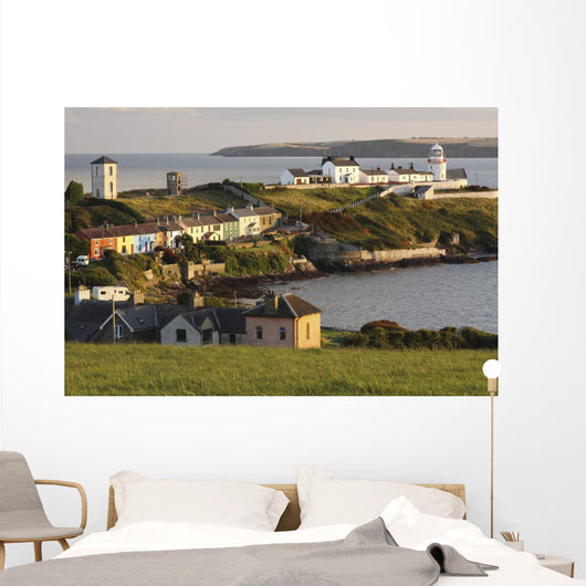 Roches Point Lighthouse In Cork Harbour In Munster Region Wall Mural