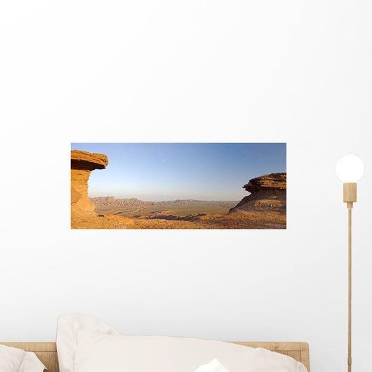 Sunrise On The Sierra De Las Quijadas Wall Mural