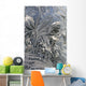 Frost Crystals On A Window Wall Mural