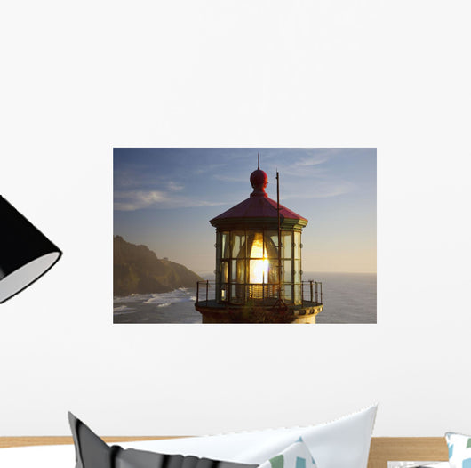 Heceta Head Lighthouse Along The Oregon Coast Wall Mural