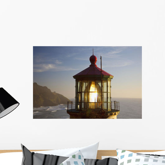 Heceta Head Lighthouse Along The Oregon Coast Wall Mural
